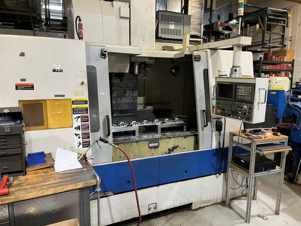 Vertical CNC Milling Machine