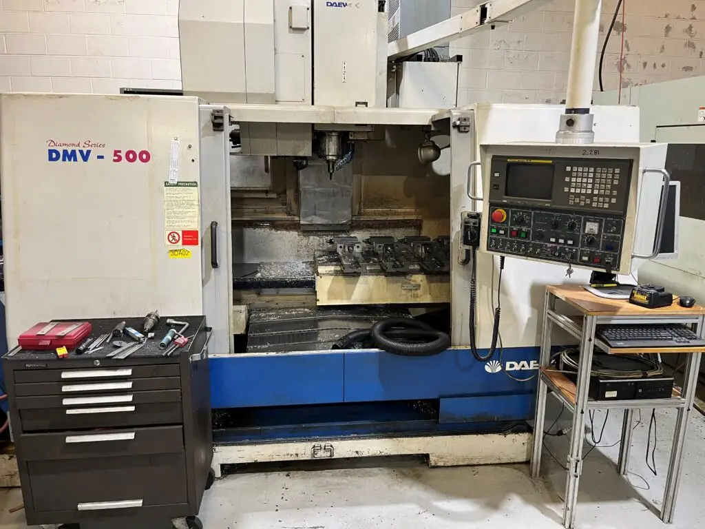 Vertical CNC Milling Machine